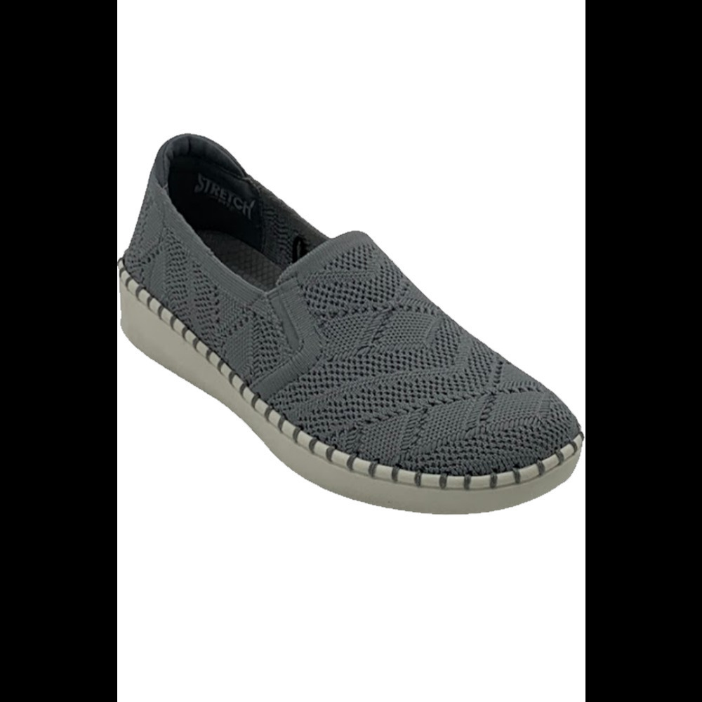 Skechers Vegan Washable Crochet Slip-Ons Sepulveda 2.0 Gray - Medium